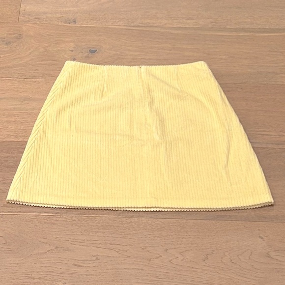 EUC Size 4 Wilfred Corduroy mini skirt. Zipper enclosure and fully lined. - Picture 2 of 7